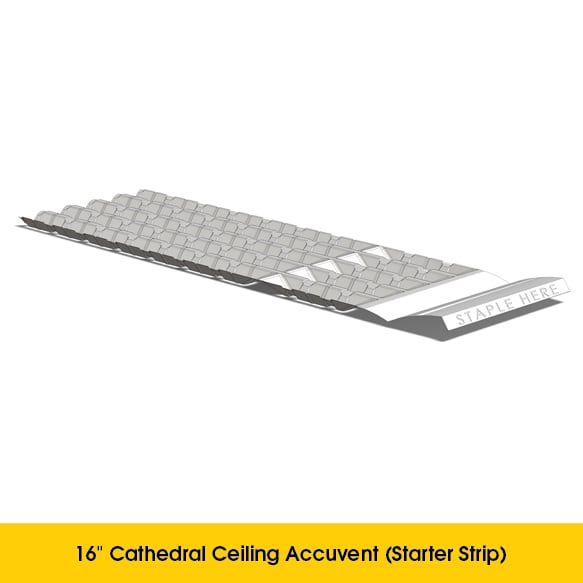 Image of 16" Cathedral Ceiling Accuvent starter Strip