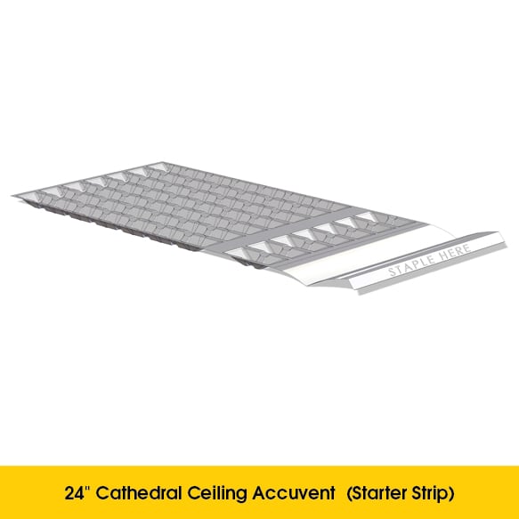 Image of 24" Cathedral Ceiling Accuvent Starter Strip
